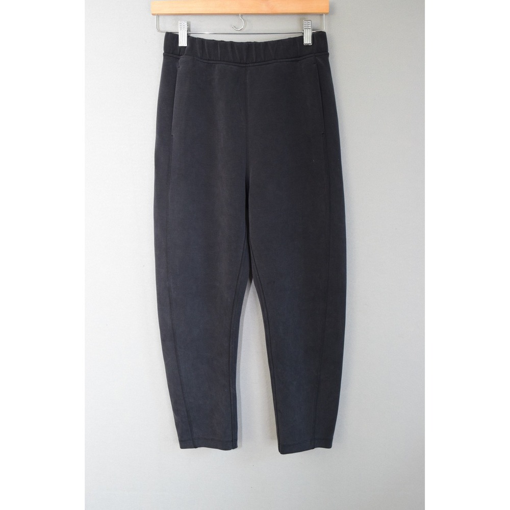 Lululemon With Ease Mid-Rise 7/8 Pant 4 Softstream Black Tapered Jogger Womens